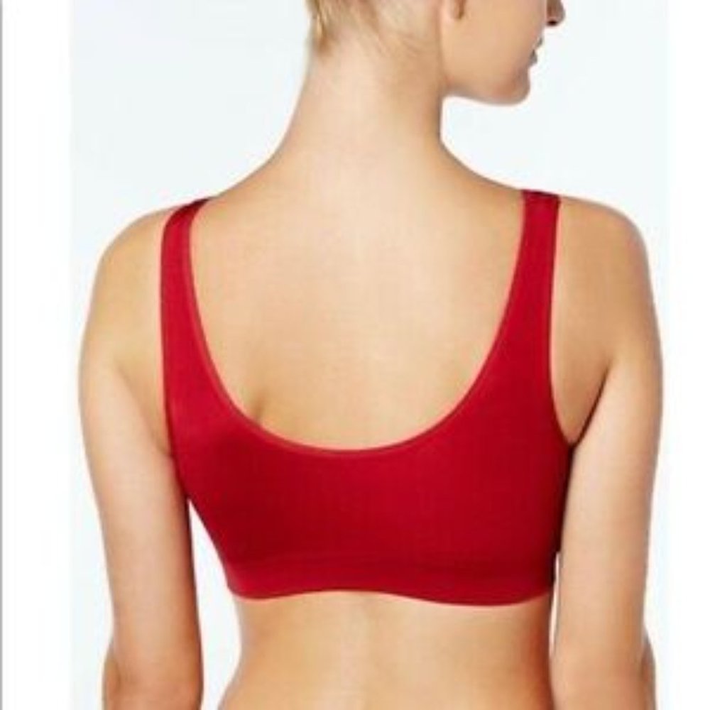 NWT WACOAL  B-SMOOTH Bralette red - Picture 2 of 2